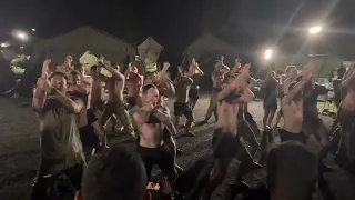 New Zealand Army (NZDF) 3rd Plt D-COY Haka | Croix De Sud 2023