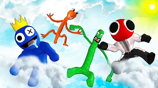 Rainbow Friends: Ragdoll Epic Jumps & Falls - GMOD ep.55