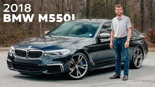 A Look at the 2018 BMW 5 Series M550i | Walk-Around | Review