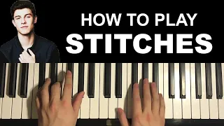 Shawn Mendes - Stitches (Piano Tutorial Lesson)