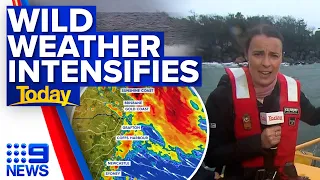 Severe weather system threatens Queensland and NSW | Weather | 9 News Australia