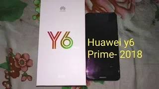 Huawei y6 prime  2018, 18:9 full view display. Mid Budget Smartphone