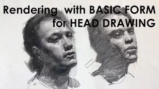 How to Render Face with understanding of Basic Forms.