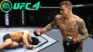 Bruce Lee vs Dustin Poirier EA Sports UFC 4