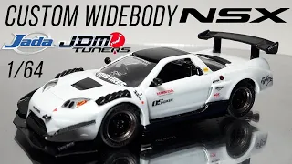 Custom Widebody Acura NSX JDM Tuners Jada Diecast