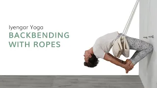 Iyengar Yoga--Backbending with Ropes-Intermediate Iyengar Yoga