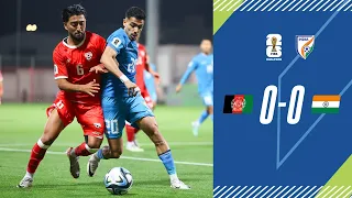 Afghanistan 0-0 India | FIFA World Cup Asian Qualifiers | Highlights