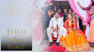 Beautiful Indian & Nepali Wedding Highlights || Eveeta & Sumit||