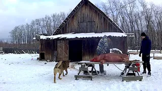 Первый забой.