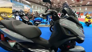 2022 Piaggio MP3 300 hpe sport Walkaround Moto Expo Asics Arena 2022