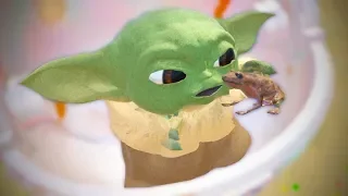 baby yoda is cooked