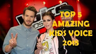 TOP 5 AMAZING KIDS VOICE 2015