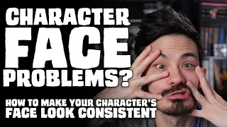 How to Draw Character Faces Consistently Using Turnarounds and Landmarks