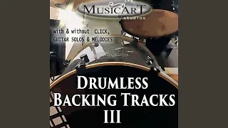 132 BPM ROCK METAL Drums Backing Track (132 BPM with CLICK and GUITAR SOLO)