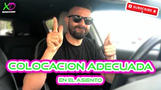 🚘 COLOCACIÓN EN EL ASIENTO 😉 MÁS IMPORTANTE DE LO QUE CREÉIS #short