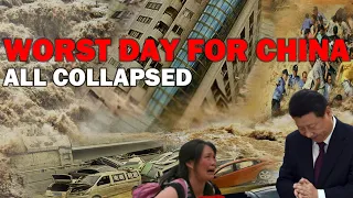 Crazy Flood Sweeps Away Everything in China, The Casualties Continues to Increase, three gorges dam