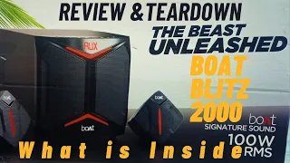 boAt Blitz 2000 Multimedia Bluetooth Home Theatre Full Review|Inside View