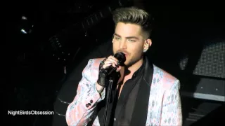 ADAM LAMBERT - Talks to NYC Audience (Part 1 & 2) - Terminal 5 NYC 3.3.2016