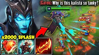 KALISTA, BUT I'M A TANK THAT KITES YOU FOREVER! (THIS IS 100% BROKEN)