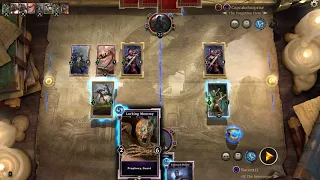 Elder Scrolls Legends: Quick Match with Necromancer Deck