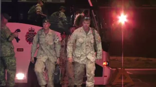 Canadian soldiers come home from Afghanistan