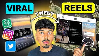 How To Create VIRAL AI generated Tweet Reels Like Alex Hormozi and Gary Vee (Get MILLIONS of Views!)