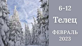 ТЕЛЕЦ♉❄️6-12 февраля 2023. Таро прогноз для Тельцов/tarot forecast for Taurus.