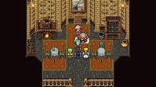 Final Fantasy VI Pixel Remaster #047, Owzer's Mansion: Relm; Strago; Narshe: Mog; Ice Dragon