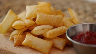 Crispy French Fries (the most creative way | bubble Potato Chips )