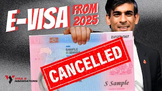 No More Biometrics Residence Permit In The UK?  New UK eVisa as BRP's Expires On 31st December 2024