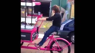 Frozen Yogurt Bike from Coffee Latino