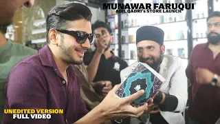 Munawar Faruqui Grand Opening Adil Qadri Store | COMPLETE VIDEO | Unconditional LOVE from Public