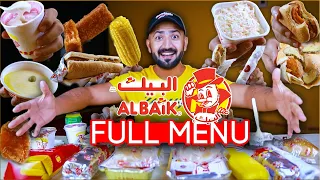 Al Baik Full Menu Makkah Food Nuggets, Fish, Burger, Ice Cream, Shawarma, Sandwich, Corn & Hummus