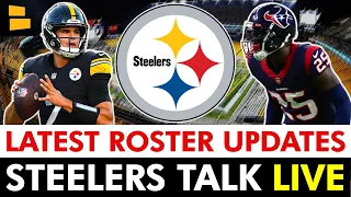 Steelers Talk LIVE: Steelers Make Multiple Roster Moves, Mason Rudolph To The Patriots? + Q&A