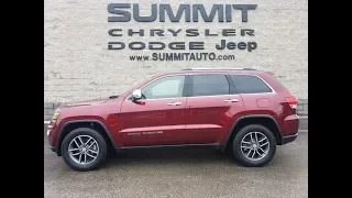 2018 JEEP GRAND CHEROKEE LIMITED RED VELVET WALK AROUND REVIEW SOLD! 9J287A www.SUMMITAUTO.com