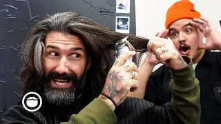 Long Hair Model Plays Cut Roulette & Loses His Locks