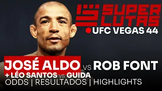 🔴 UFC VEGAS 44 - CARD PRELIMINAR  ODDS e RESULTADOS | SUPER LUTAS Live