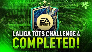 LaLiga TOTS Challenge 4 SBC Completed - Tips & Cheap Method - Fifa 22