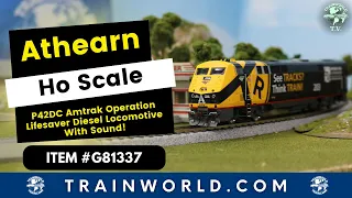 Athearn Ho Scale Amtrak P42 Operation Lifesaver