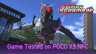 Kamen Rider Climax Scramble POCO X3 NFC Snapdragon 732G