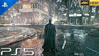 BATMAN ON PS5 IS ACTUALLY AMAZING | Ultra Realistic Graphics Gameplay [4K HDR]