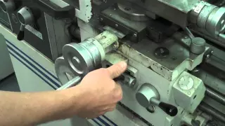 Knurling on a lathe