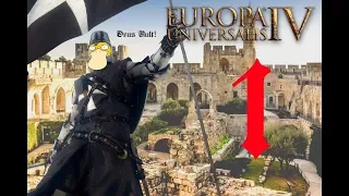 Europa Universalis IV (Rule Britannia) #1 Hospitallers (King of Jerusalem) Deus Vult!