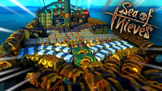 Stacking 1 MILLION Gold in Sea of Thieves