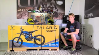 TALARIA STING R MX4 UNBOXING AND ASSEMBLY