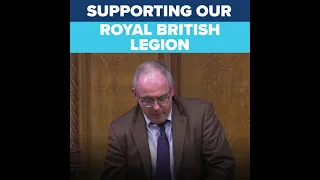 Robert Halfon MP praises work of Royal British Legion