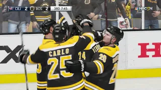 NHL 19 - Columbus Blue Jackets Vs Boston Bruins Gameplay -Stanley Cup Playoffs Game 1 April 25, 2019