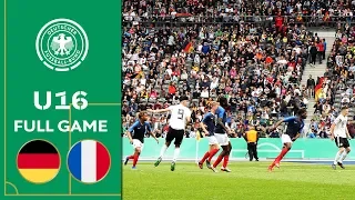 Germany vs. France 3-0 | Full Game | U16 Friendly