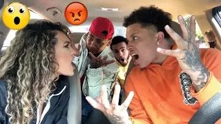 COUPLES ARGUMENT PRANK IN FRONT OF FRIENDS! ** DID NOT END WELL **