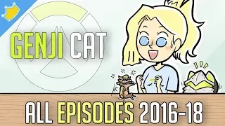 Funny Genji Cat - All Comics Compilation | Overwatch Comic Dub (ft. HamletVA)